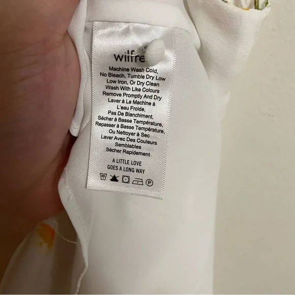 Floral Sleeveless White Dress - Picture 8 of 12